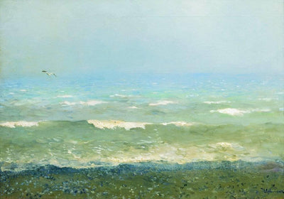 Mediterranean Seacoast in hallway