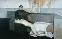 Melancholy by Magnus Enckell — male oil painting wall art, Symbolism
