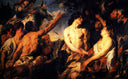 Meleager and Atalanta by Jacob Jordaens — group oil painting wall art, Baroque