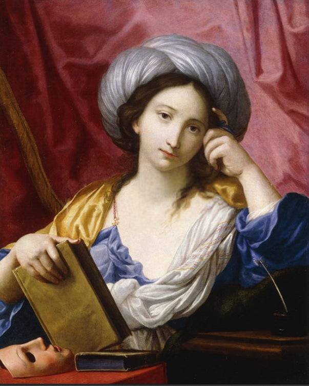 Melpomene, The Muse of Tragedy - Elisabetta Sirani