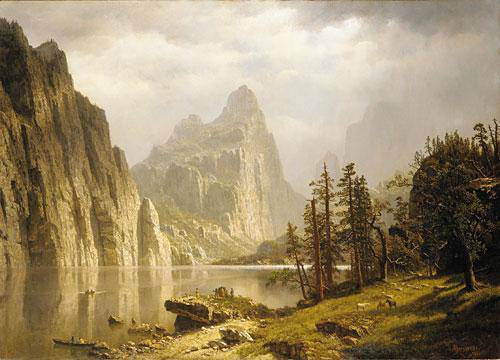 Merced River, Yosemite Valley - Albert Bierstadt