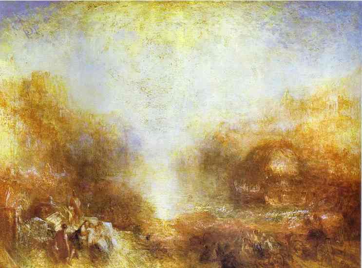 Mercury Sent to Admonish Aeneas - J.M.W. Turner