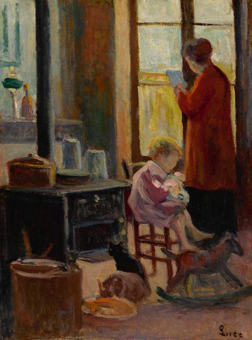 Mère Et Enfant Dans La Cuisine