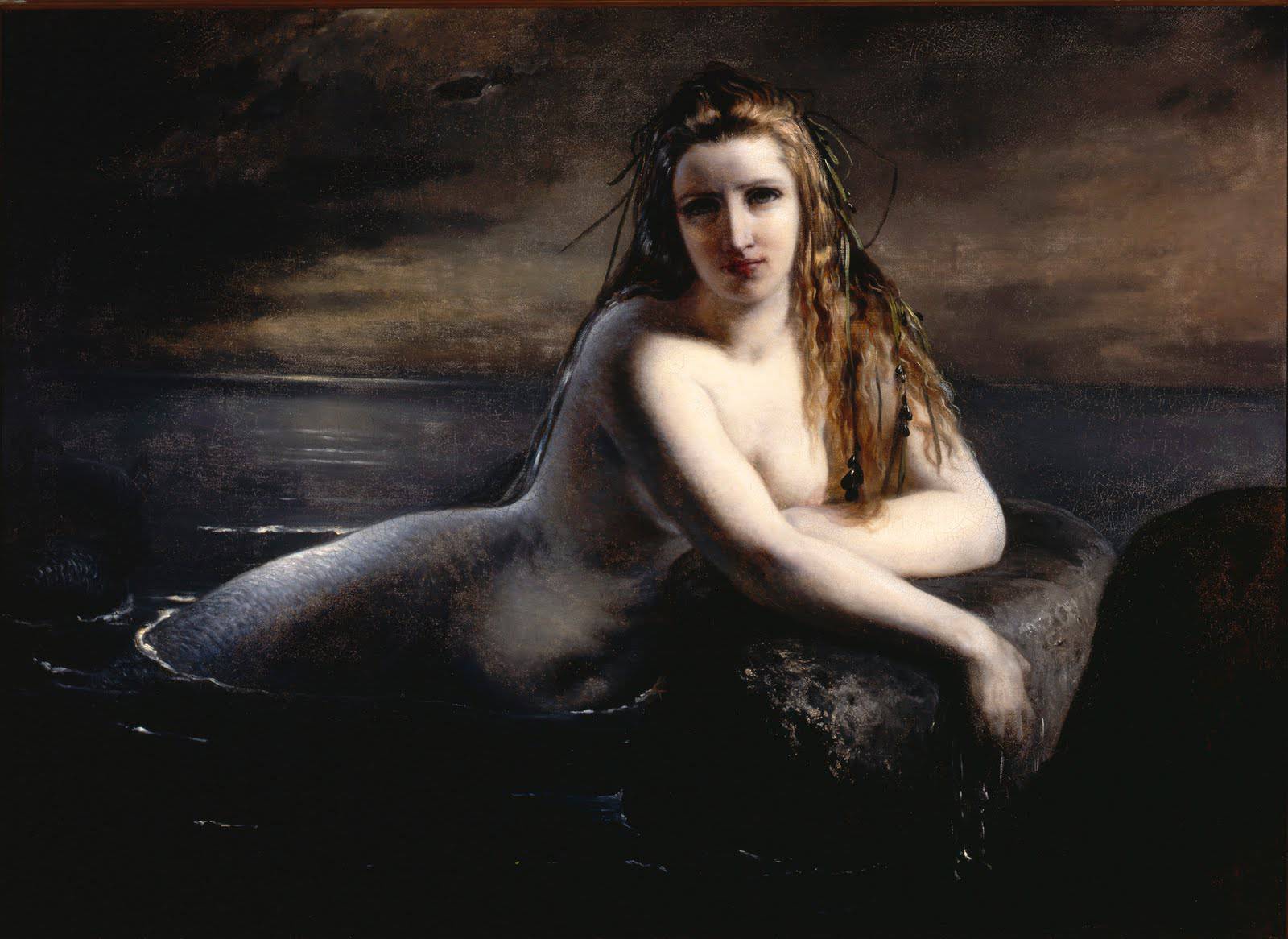 Mermaid - Elisabeth Jerichau-Baumann