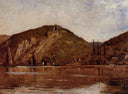 Meuse River around Namur by Theo van Rysselberghe — seascapes oil painting wall art, Realism