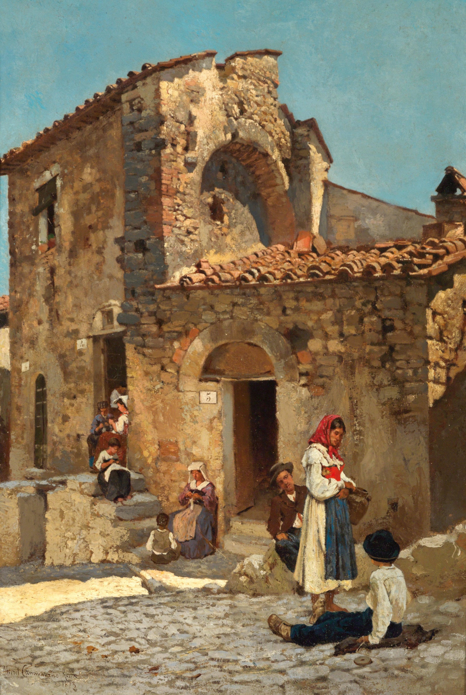 Italian Street Scene
