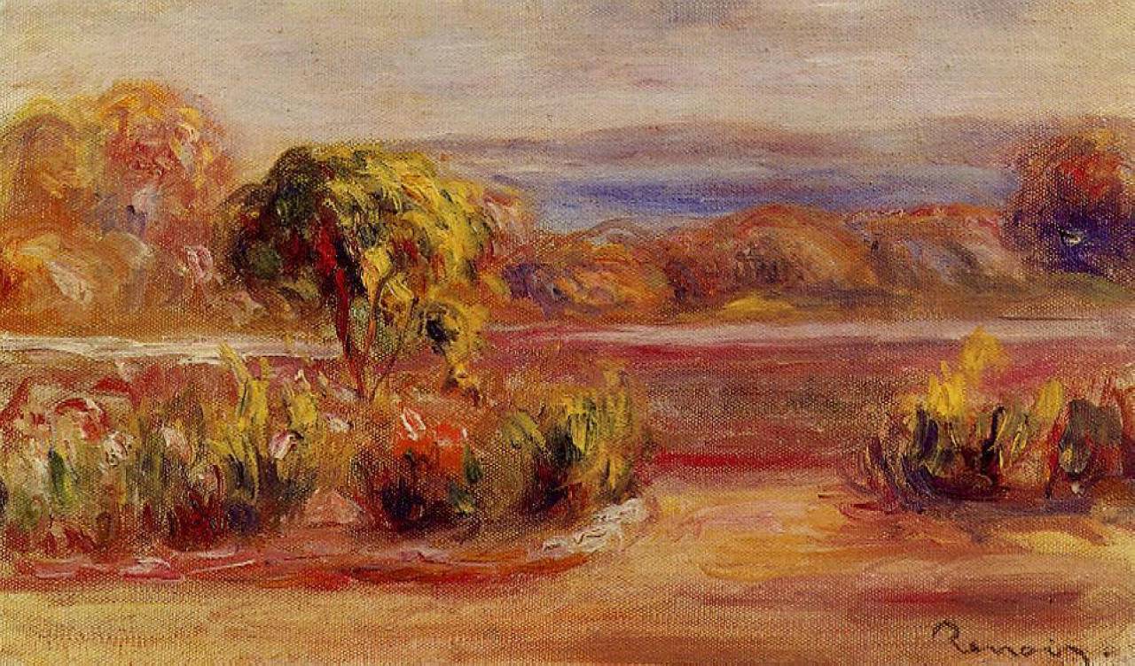 Midday Landscape - Pierre-Auguste Renoir