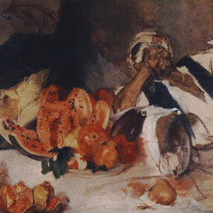 Middle Easterner with Fruit