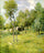 Midsummer Landscape in modern living room