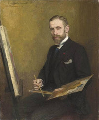 Guillaume Dubufe by Émile Friant — hand-painted portrait oil painting reproduction on canvas