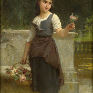 The flower girl
