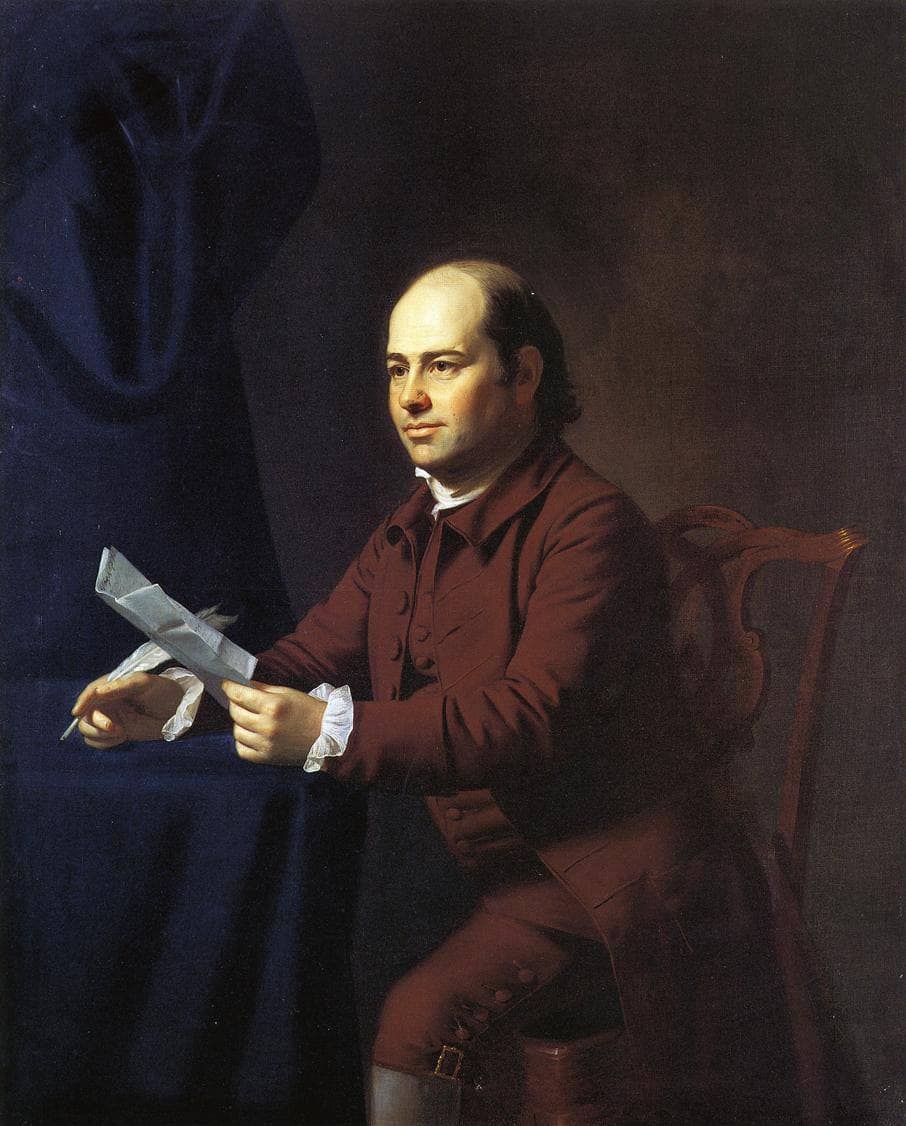 Miles Sherbrook by John Singleton Copley — hand-painted portrait oil painting reproduction on canvas