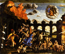 Minerva Chasing the Vices from the Garden of Virtue by Andrea Mantegna — hand-painted cultural oil painting reproduction on canvas