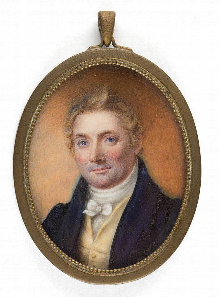 Miniature Portrait of a Gentleman - Anna Claypoole Peale