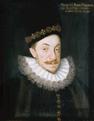 Miniature portrait of King Sigismund III Vasa - Martin Kober