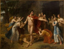 Minotaur struck down by Theseus by Merry Joseph Blondel — group oil painting wall art, Neoclassicism