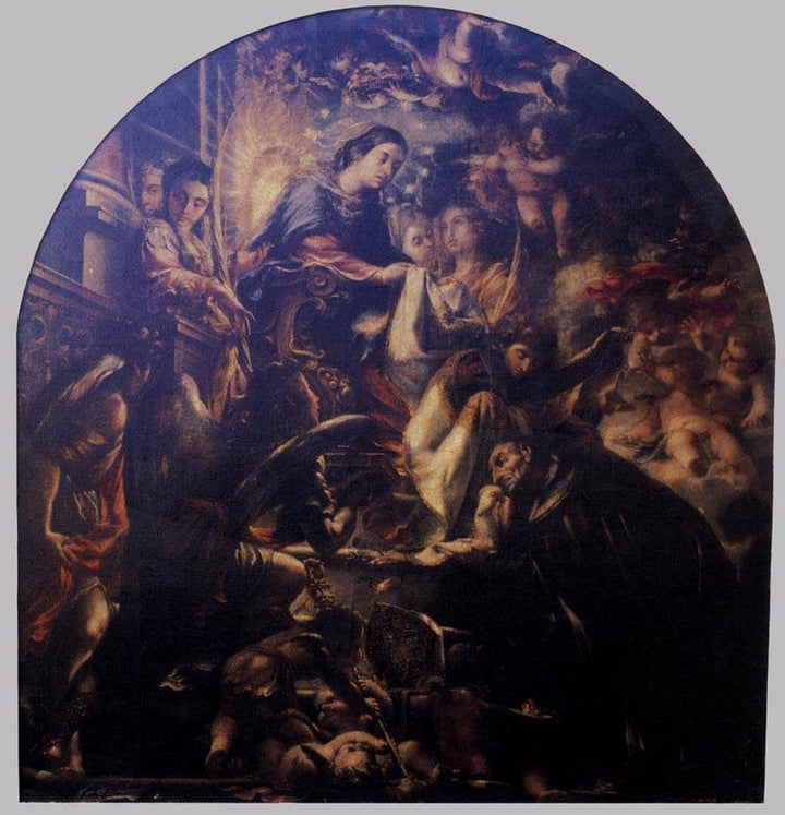 Miracle of St. Ildefonsus by Juan de Valdes Leal — hand-painted cultural oil painting reproduction on canvas