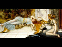 Mischief and Repose by John William Godward — hand-painted abstract oil painting reproduction on canvas