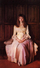 Miss Elsie Palmer by John Singer Sargent — male oil painting wall art, Realism