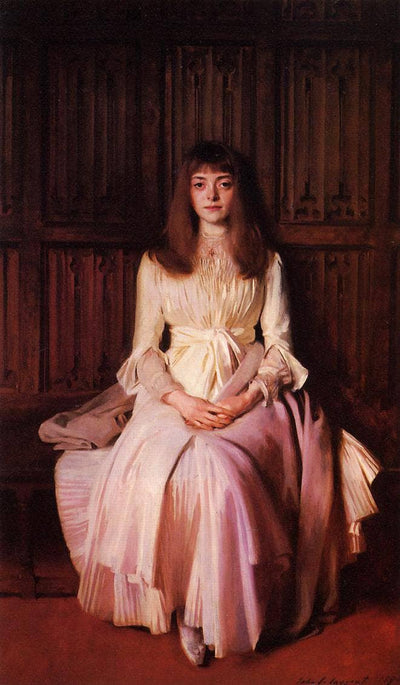 Miss Elsie Palmer in home office