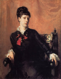 Miss Frances Sherborne Ridley Watts by John Singer Sargent — hand-painted portrait oil painting reproduction on canvas