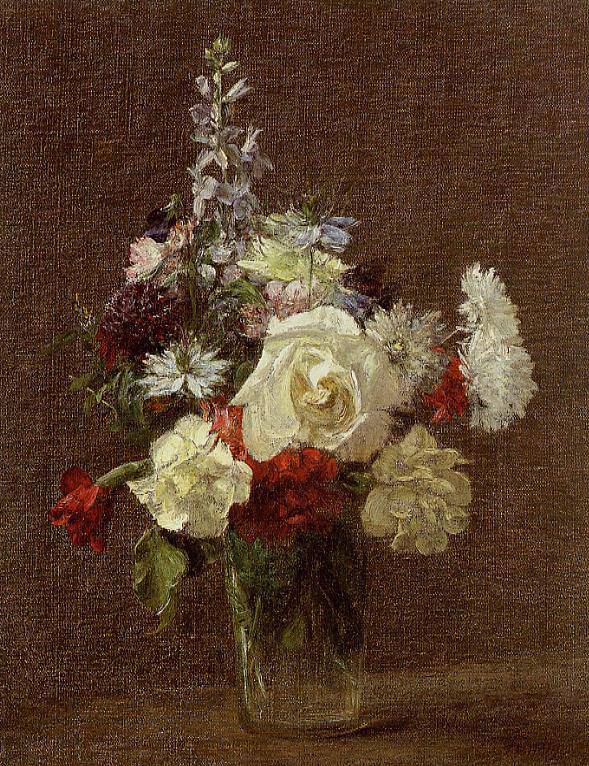 Mixed Flowers - Henri Fantin-Latour