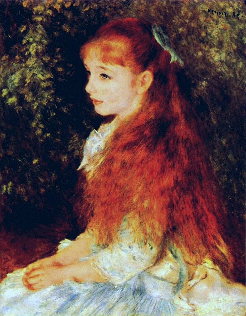 Mlle Irene Cahen d'Anvers - Pierre-Auguste Renoir