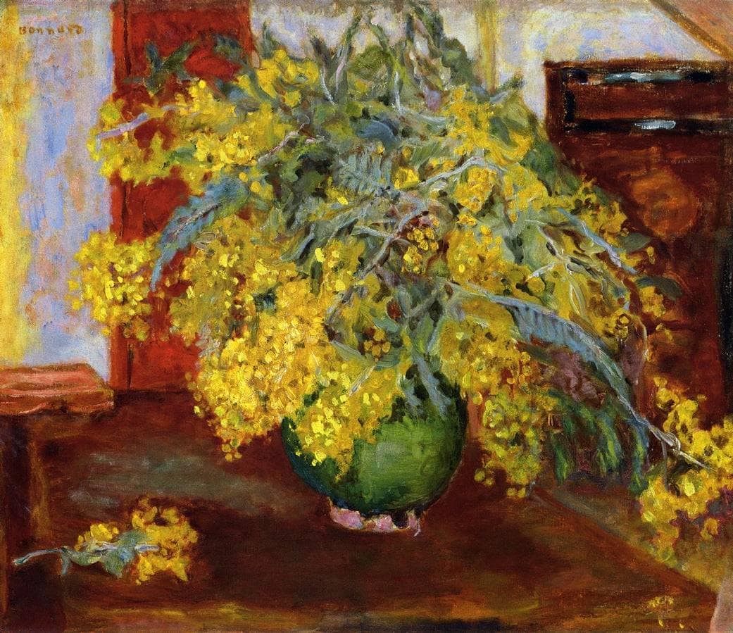 Momisa by Pierre Bonnard — hand-painted botanical oil painting reproduction on canvas