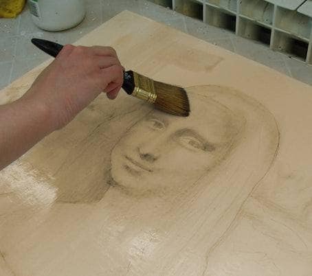 Magnifying tools for art inspection