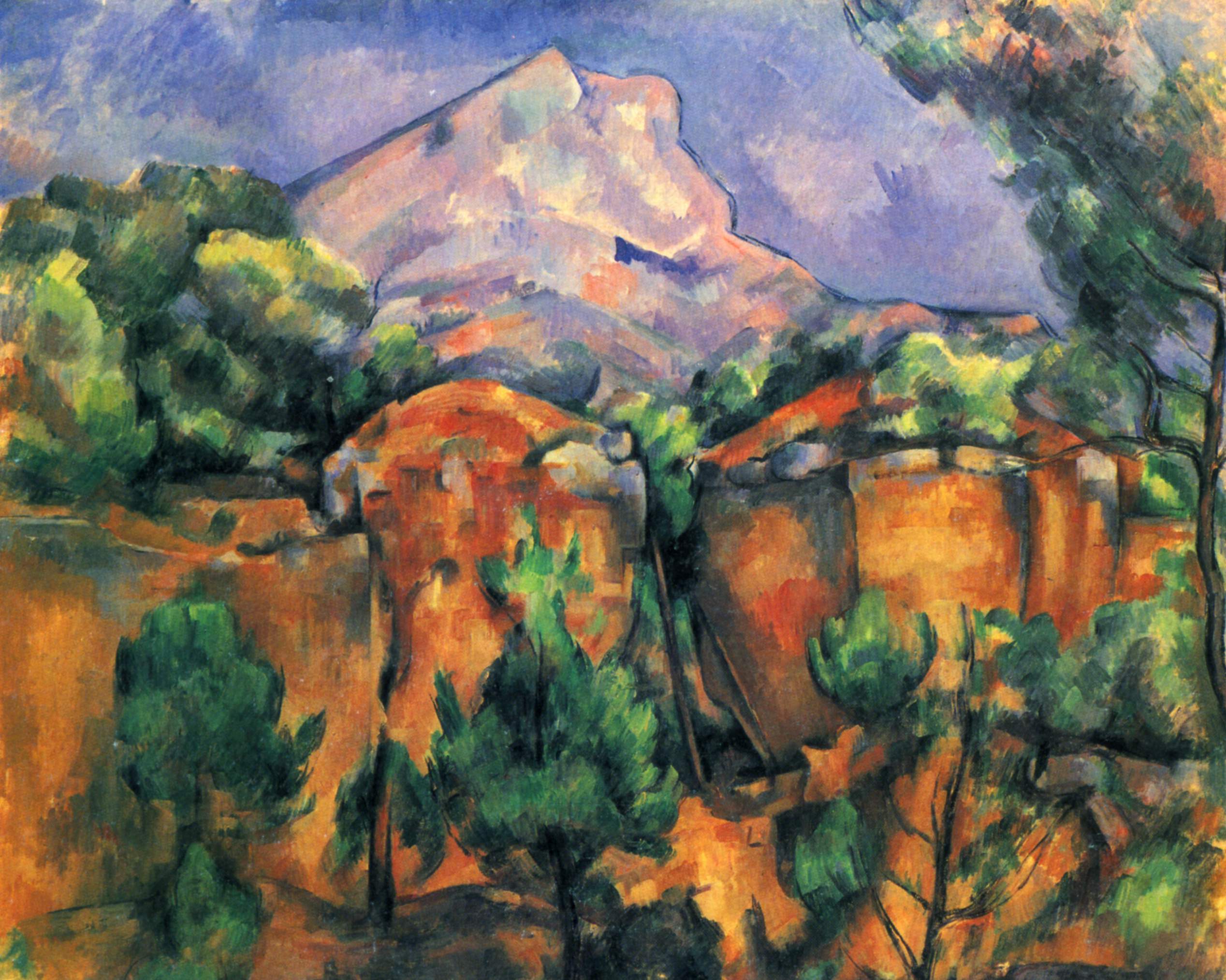 Mont Sainte-Victoire - Paul Cezanne