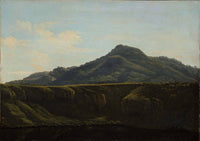 Monte Cavo Du Lac D'albano by Jean-Joseph-Xavier Bidauld — hand-painted landscape oil painting reproduction on canvas