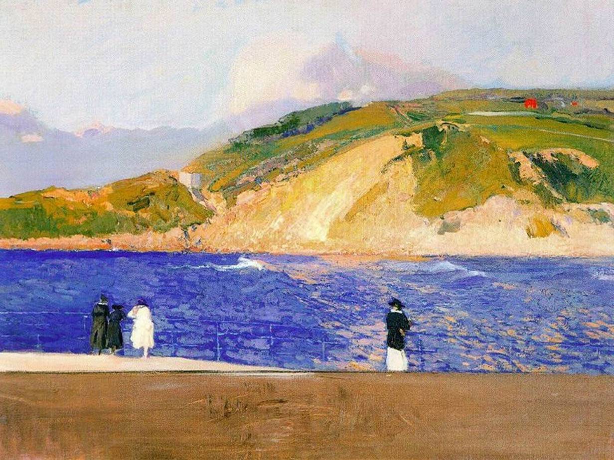 Monte Ullia, San Sebastian - Joaquín Sorolla