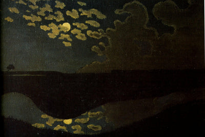 Moonlight in study