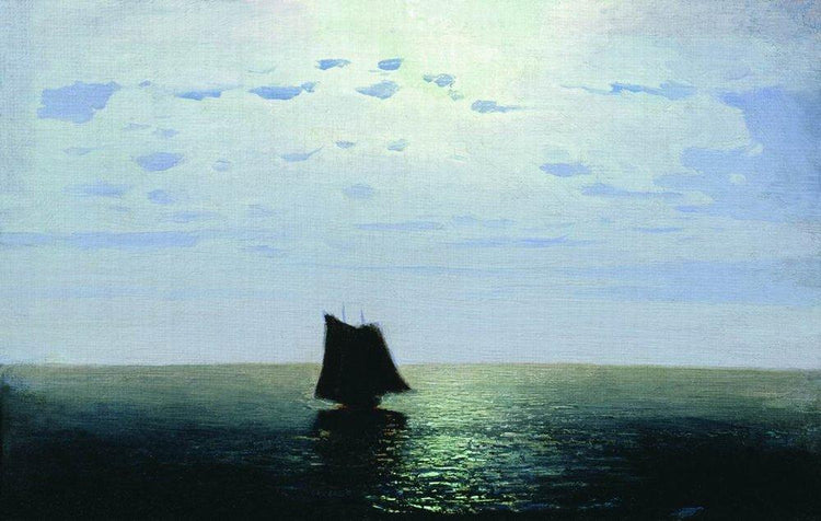 Moonlight Night on the Sea - Arkhyp Kuindzhi