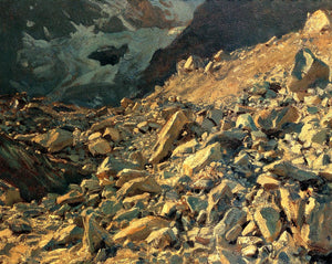 Moraine - John Singer Sargent