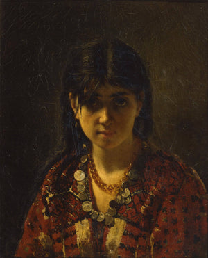 Mordovian girl - Alexei Harlamoff