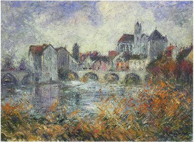 Moret on Loing Autumn in home office
