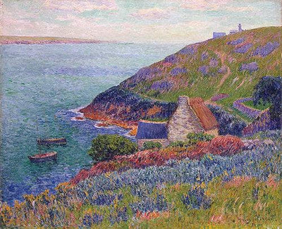 Port Manech by Henry Moret — oil painting reproduction
