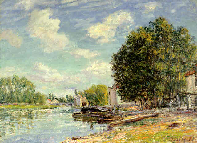 Moret sur Loing - Alfred Sisley