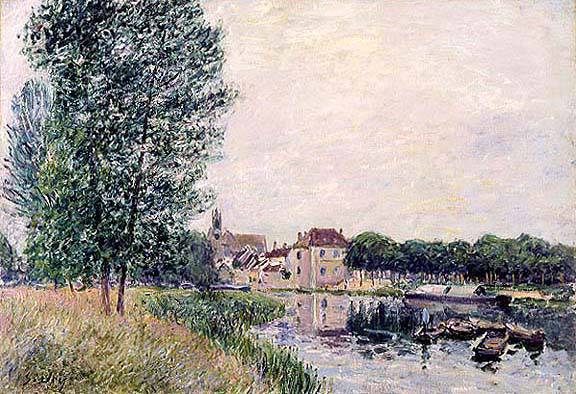 Moret sur Loing - Alfred Sisley