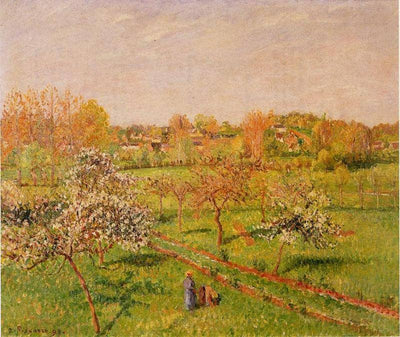 Morning, Flowering Apple Trees, Eragny in home office