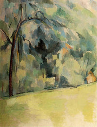 Morning in Provence by Paul Cezanne — hand-painted botanical oil painting reproduction on canvas