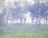 Morning Mist by Guy Rose — hand-painted botanical oil painting reproduction on canvas