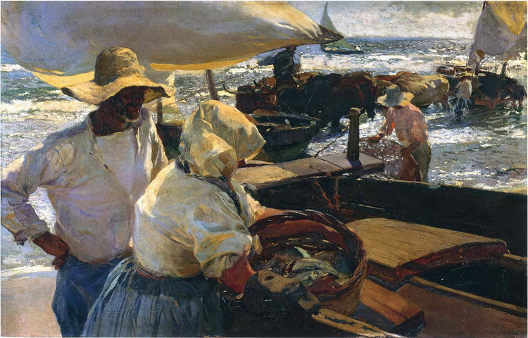 Morning sun - Joaquín Sorolla