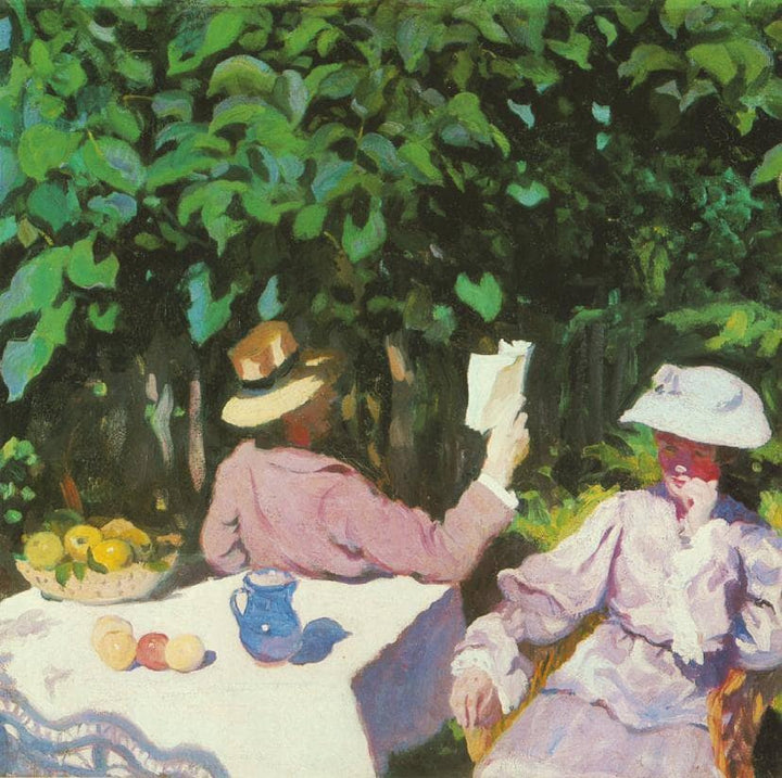 Morning Sunshine by Karoly Ferenczy — hand-painted landscape oil painting reproduction on canvas