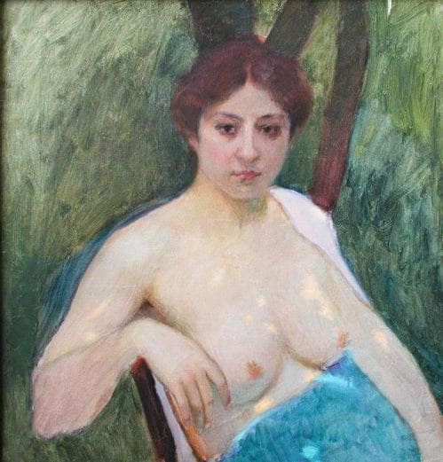 Morning by Grigoriy Goldstein — hand-painted portrait oil painting reproduction on canvas