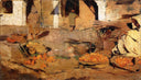 Moroccan Fruit Market by Theo van Rysselberghe — heritage oil painting wall art, Realism
