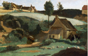 Morvan, The Little Mill - Camille Corot