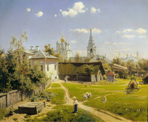 Moscow court - Vasily Polenov