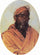 Moslem Servant in dining room